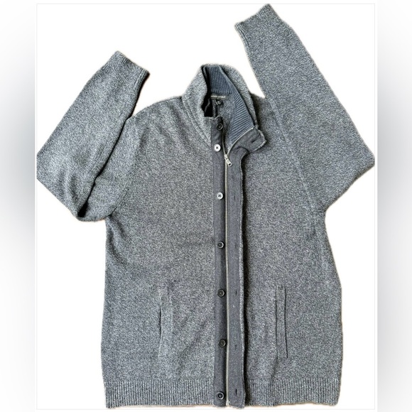 Banana Republic Other - Banana Republic Premium Zip Button Cardigan XL Cotton Wool Blend